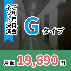 月額ご利用料金　Gタイプ